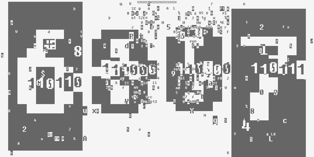 number six thousand eight hundred & seven